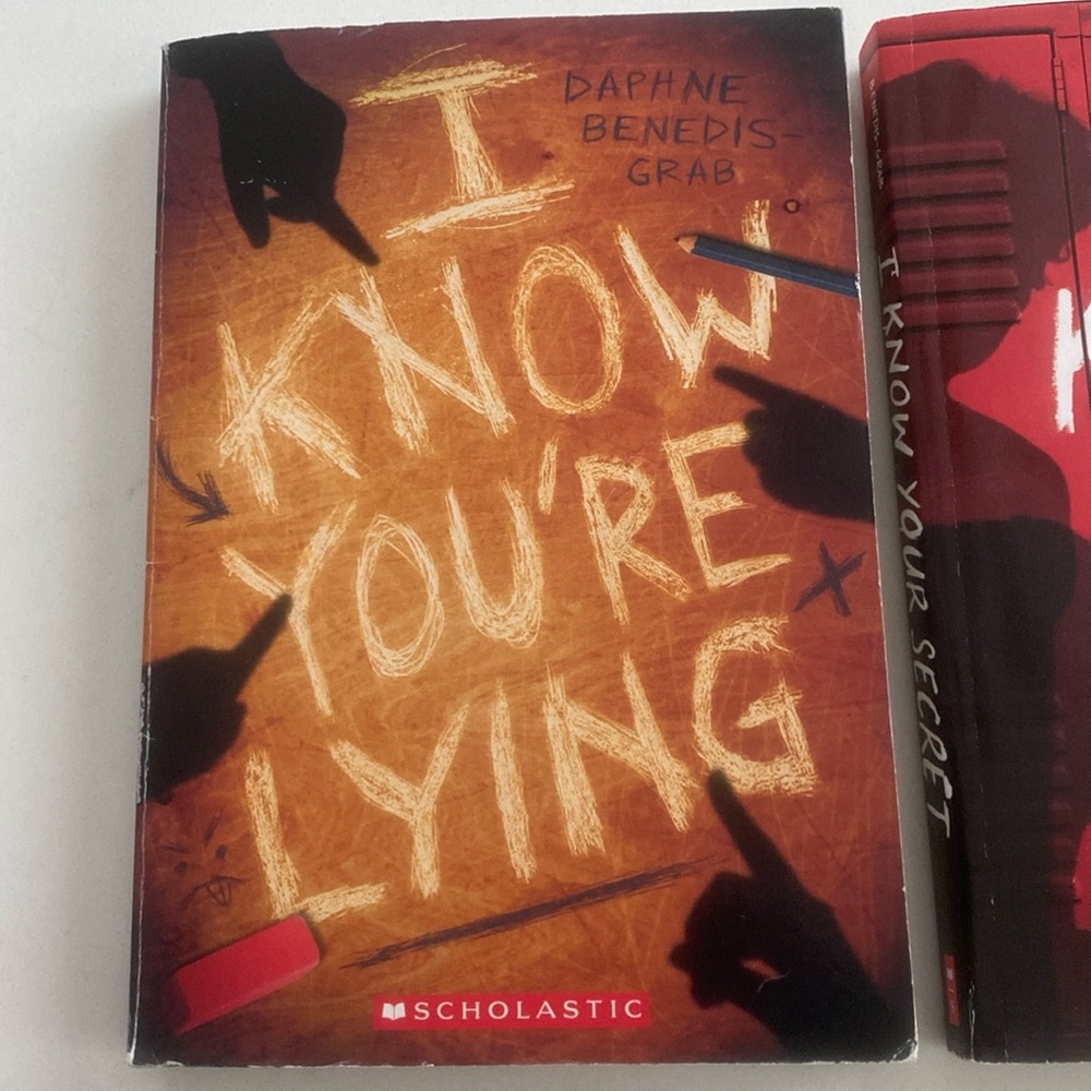 Scholastic 📕 | I know your secret | I know you’re lying